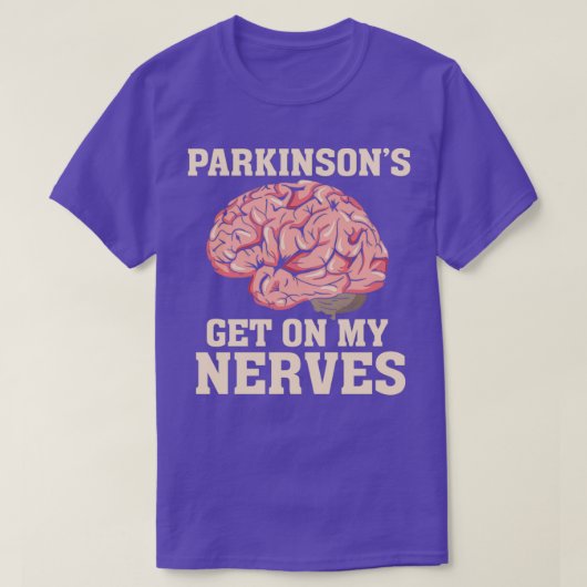 Funny Parkinsons Diseased Humor Gift T-shirt (Design voorkant)