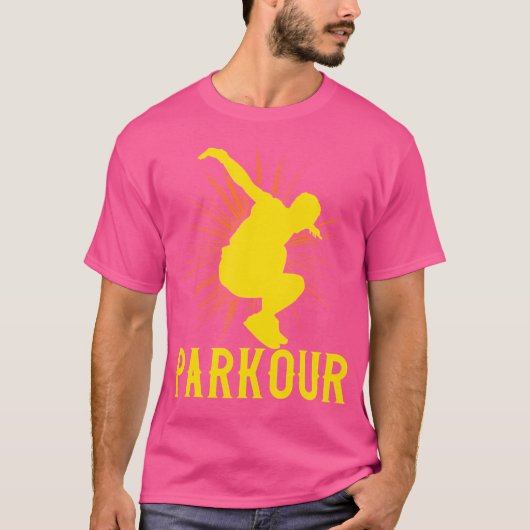 Funny Parkours Lovers Costume Parkours T-shirt (Voorkant)