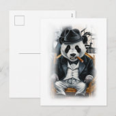 Funny Parody Movie Design on a White Feestdagenkaart (Voorkant / Achterkant)