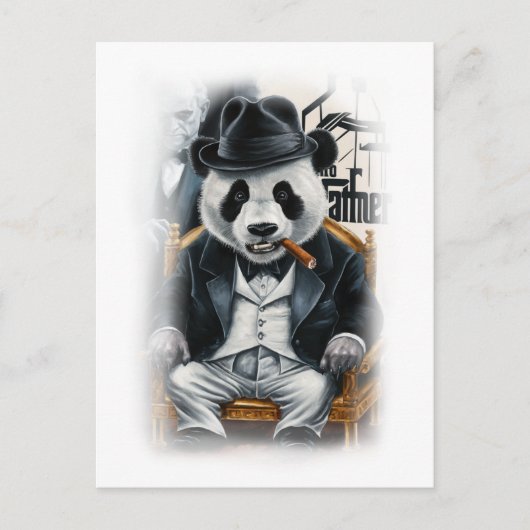 Funny Parody Movie Design on a White Feestdagenkaart (Voorkant)