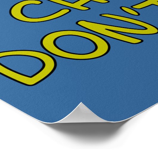 Funny Parody slogan Chips Poster (Hoek)