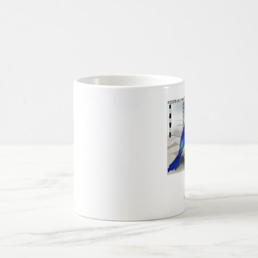 Funny Parrot Coffee Mok "Bathroom Fixtures" (Center)