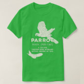 Funny Parrot Definition Bird Lover A T-shirt (Design voorkant)
