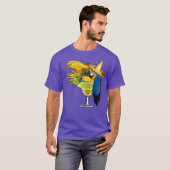 Funny Parrot Drink glas in Margarita T-shirt (Voorkant volledig)