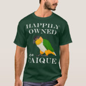 Funny Parrot Eigenaar van Caïro T-shirt (Voorkant)