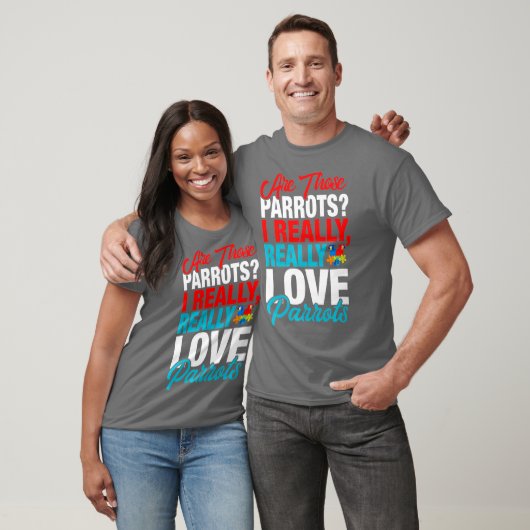 Funny Parrot Lover - Ik hou echt van papegaaien T-shirt (Unisex)