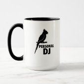 Funny Parrot Personal DJ Mug for Parrot Owners Mok (Links)