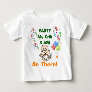 Funny Party Baby T-Shirt