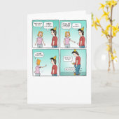 Funny Party in My Pants Birthday Kaart (Gele Bloem)