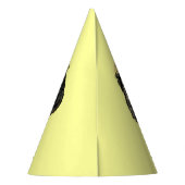 Funny Party Pet met Pug Dog - Uw kleuren Feesthoedjes (Achterkant)