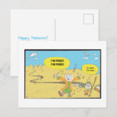 Funny Passover Wenskaart Feestdagenkaart (Voorkant / Achterkant)
