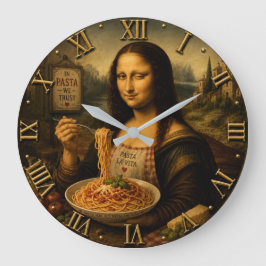 Funny Pasta Mona Lisa A Delicious Italian Twist Grote Klok