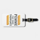 Funny Pasta Pun Bagagelabel (Voorkant horizontaal)