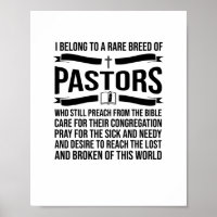 Funny Pastor Appreciation Gift Christelijk Preache