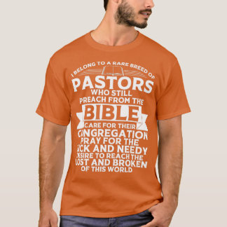 Funny Pastor Appreciation Gift Christelijk Preache T-shirt