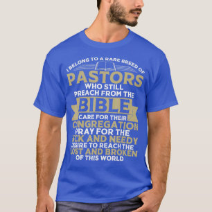 Funny Pastor Appreciation Gift Christelijk Preache T-shirt