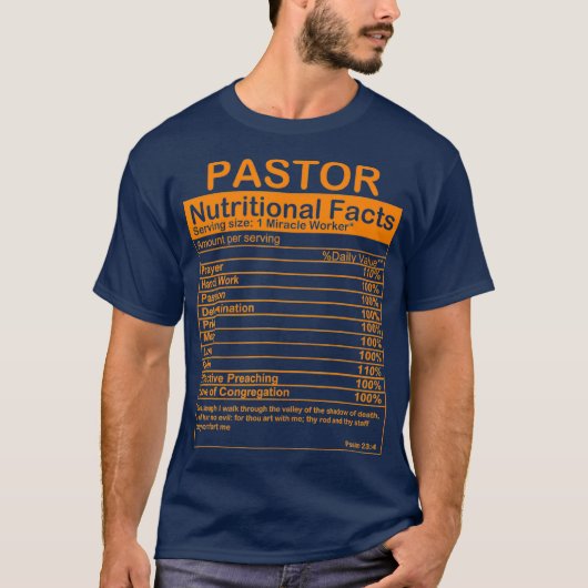Funny Pastor Appreciation Gift for Men Women T-shirt (Voorkant)