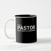 Funny Pastor Appreciation Mok (Links)