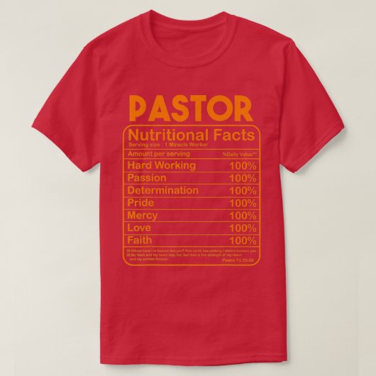 Funny Pastor Apprecift voor mannen T-shirt (Design voorkant)