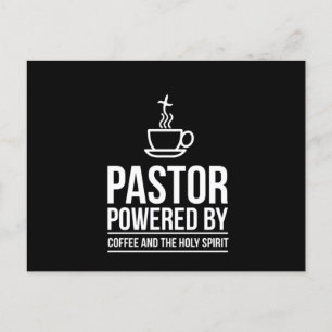 Funny Pastor Gift for Pastor Appreciing Maand Briefkaart