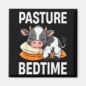 Funny Pasture Bedtime Cute Cow Pajamas Pj Sleep  Magneet (Voorkant)