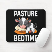 Funny Pasture Bedtime Cute Cow Pajamas Pj Sleep Muismat (Met muis)