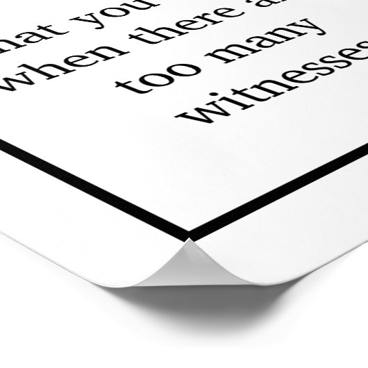 Funny Patience Definition Joke Poster (Hoek)