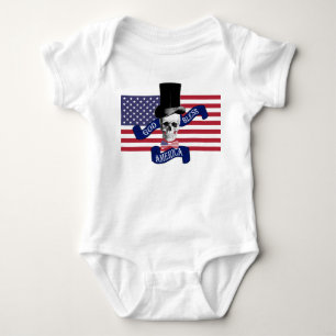 Funny patriotic american romper