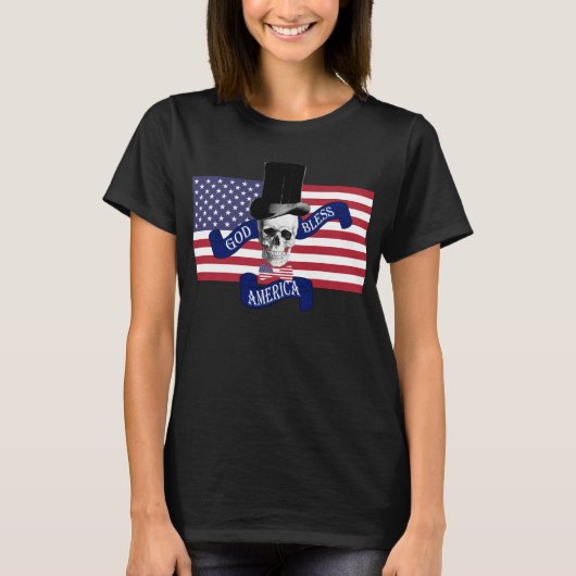 Funny patriotic american t-shirt (Voorkant)
