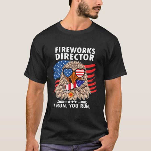 Funny Patriotics Pride Eagle Usa Flag 4Th Of July T-shirt (Voorkant)