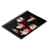 funny patterns christmas yule yuletide Classic T-S Notitieboek (Linkerzijde)