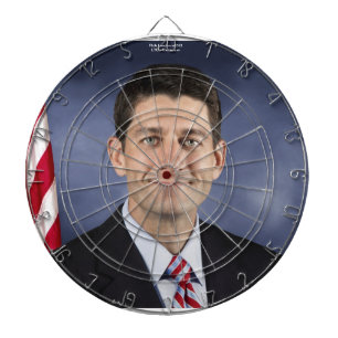 Funny Paul Ryan Dart Board van Rick London Dartbord
