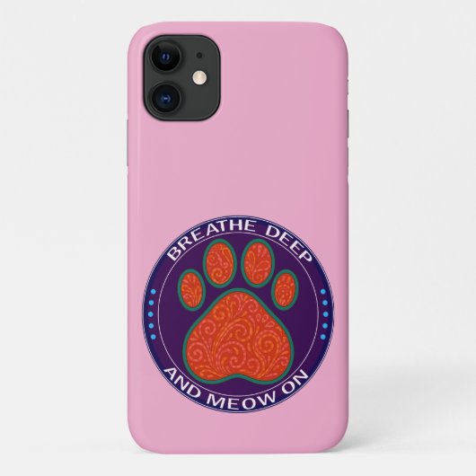 funny paw design Case-Mate iPhone case (Achterkant)