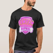 Funny Pawpaw Patrol - Dog Mam, papa voor mannen T-shirt (Voorkant)