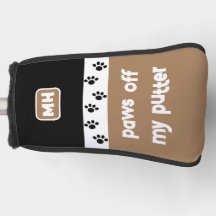 Funny Paws off Mijn Putter met Initialen