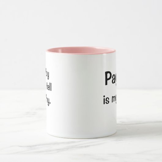 Funny Payroll Manager Motivatie Quote Gift Mok (Midden)