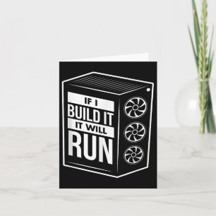 Funny PC Builder Shirt - Computer Builder & PC Kaart