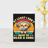 Funny Pe Injury Gift For Replacement Surgery Surge Kaart (Gele Bloem)