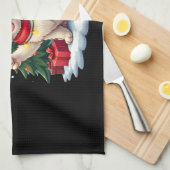 Funny Peace Hand Shih Tzu Christmas Lights Womens Theedoek (Quarter Fold)