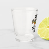 Funny Peacock Bass Vist Quote Name Legend Shot Glas (Links)