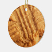 Funny Peanut Butter Cookie Pun Kerstmis Keramisch Ornament (Links)