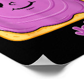 Funny Peanut Butter-jelly Friends Cute Food Matchi Poster (Hoek)