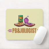 Funny Peanut Butter & Jelly Muismat (Met muis)