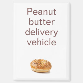 Funny Peanut Butter Refrigerator Magneet