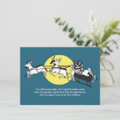 Funny Peanuts pumpkin Halloween party uitnodiginge Kaart (Staand voorkant)