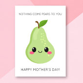 Funny Pear Moederdag Kaart