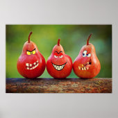 Funny Pear Poster (Voorkant)