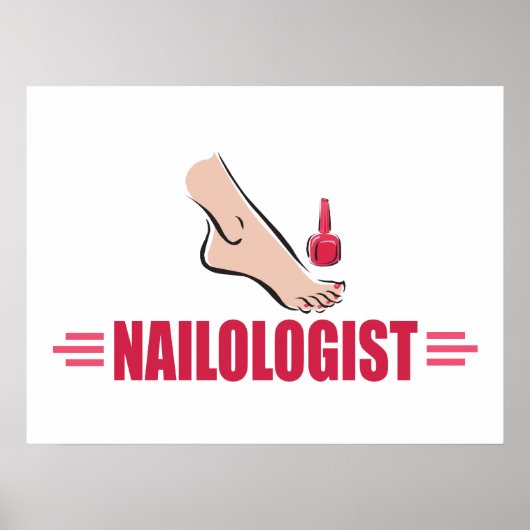 Funny Pedicure Poster (Voorkant)