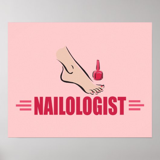 Funny Pedicure Poster (Voorkant)