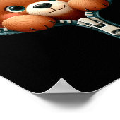 Funny - Peek-a-boo - Bear  Poster (Hoek)